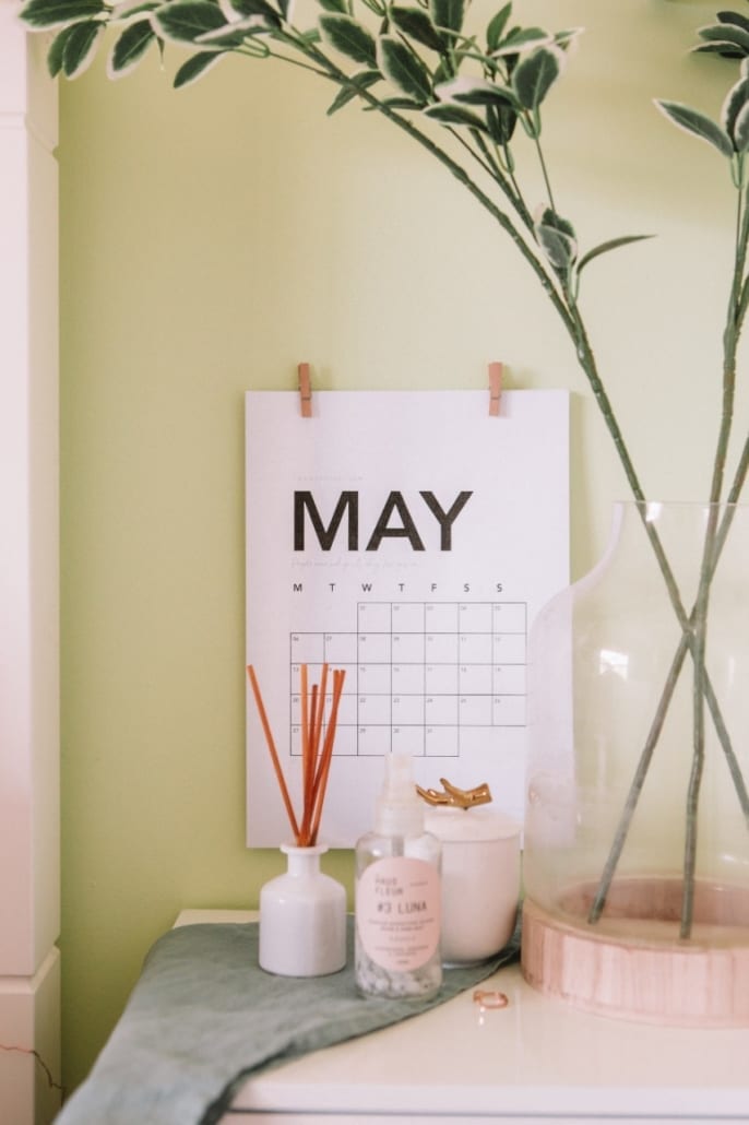 Calendar May month. Did you meet us in May?