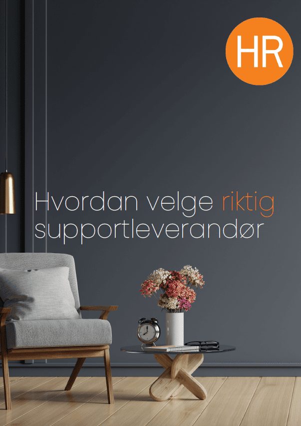 hvordan velge ritkig supportleverandor