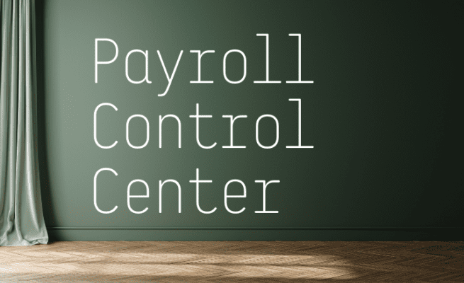 Payroll Control Center 1