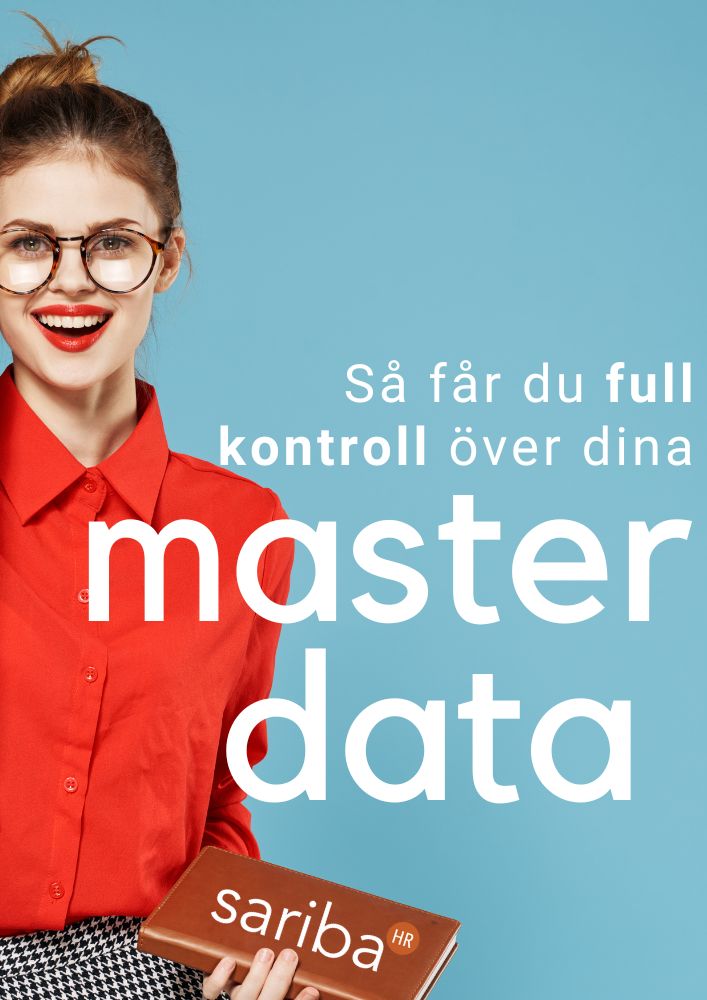 Första sidan masterdata