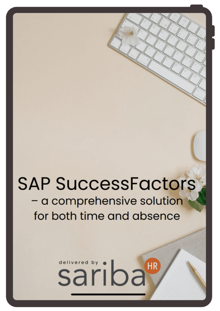 SAP SuccessFactors time and waivers fact sheet 1