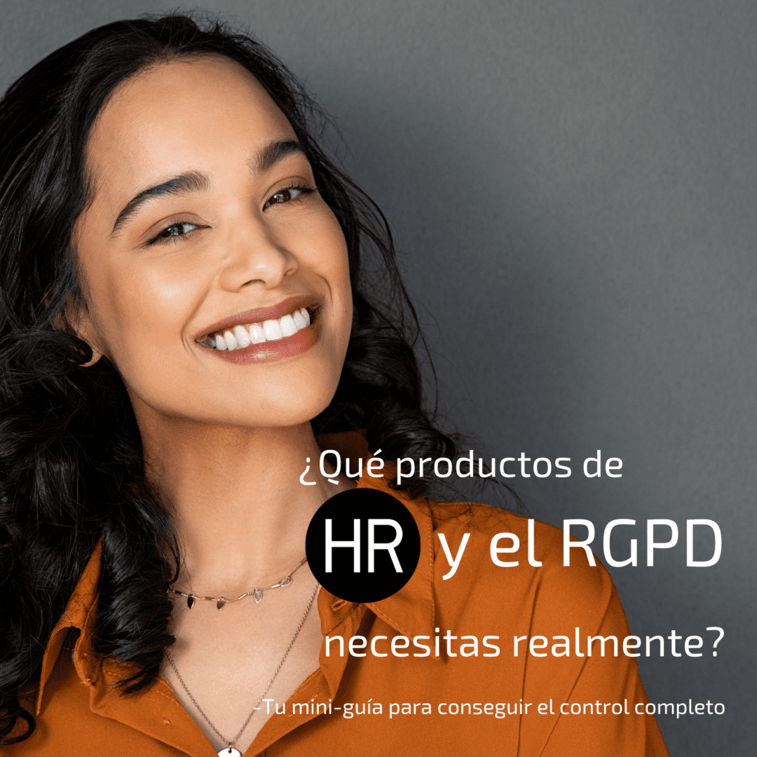 ¿Qué productos GDPR necesita?